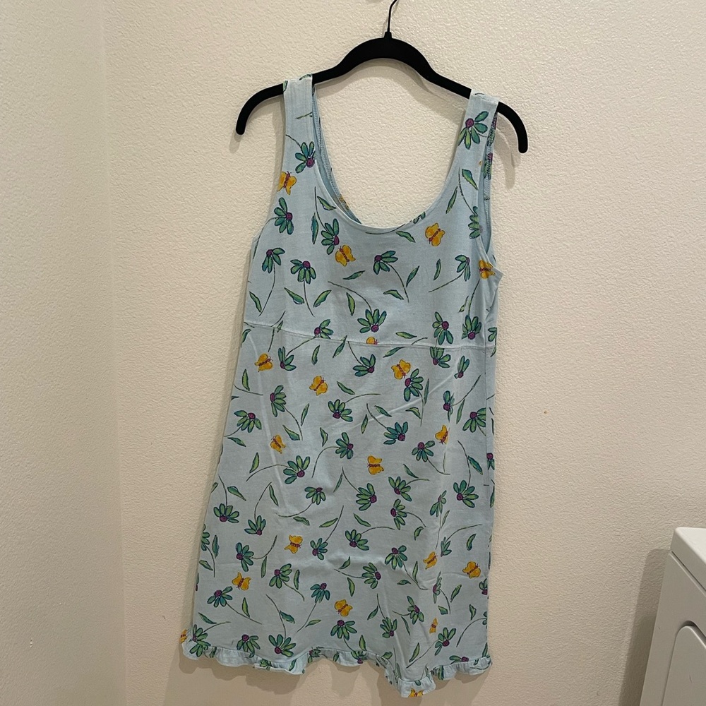 Vintage Fresh Produce Sleeveless Dress – Size Medium – Made in USA